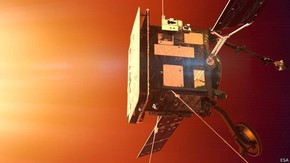 A sonda Solar Orbiter será submetida a temperaturas de 520 graus (Foto: ESA/BBC) A sonda Solar Orbiter será submetida a temperaturas de 520 graus (Foto: ESA/BBC)