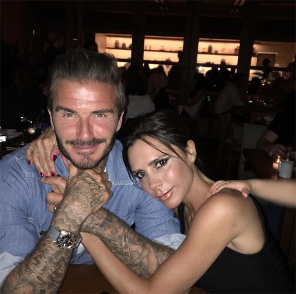 David Beckham e Victoria Beckham (Foto: Instagram)