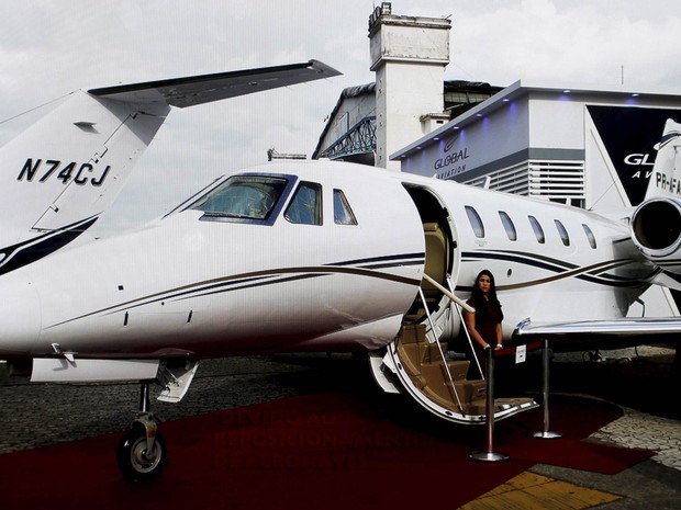 Avião acidentardo era o Cessna 560 XL de prefixo PR-AFA (Foto: Marcelo carnaval/Agência O Globo/Arquivo) Avião acidentardo era o Cessna 560 XL de prefixo PR-AFA (Foto: Marcelo carnaval/Agência O Globo/Arquivo)