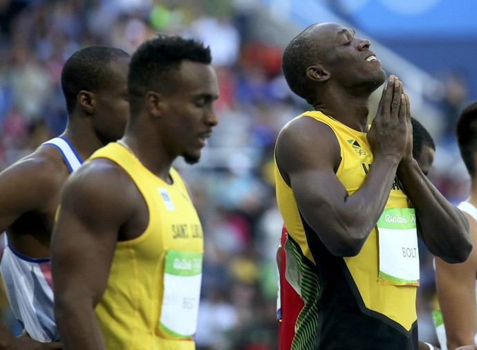 Jahvid Best, Usain Bolt (Foto: Reuters)