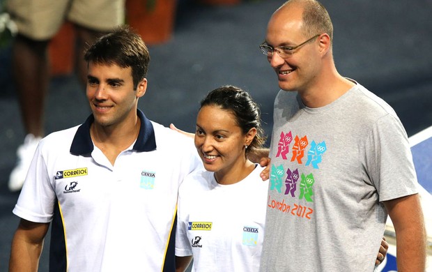 Daniel Cady, marido de Ivete Sangalo, no Mundial de Barcelona (Foto: Satiro Sodré / SSPress)