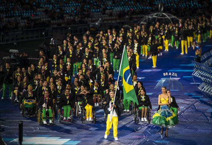 Paralimpíadas de Londres cerimônia de abertura (Foto: Buda Mendes / CPB)