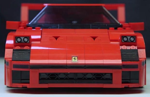 Vídeo Lego Cria Réplica Ferrari F40 Auto Esporte Notícias
