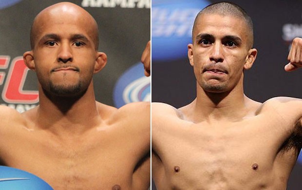 Montagem MMA Demetrious Johnson x John Moraga (Foto: Divulgação/Site Oficial do UFC)