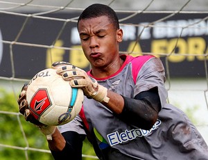 Jordi goleiro do Vasco no treino (Foto: Marcelo Sadio / Site do Vasco)