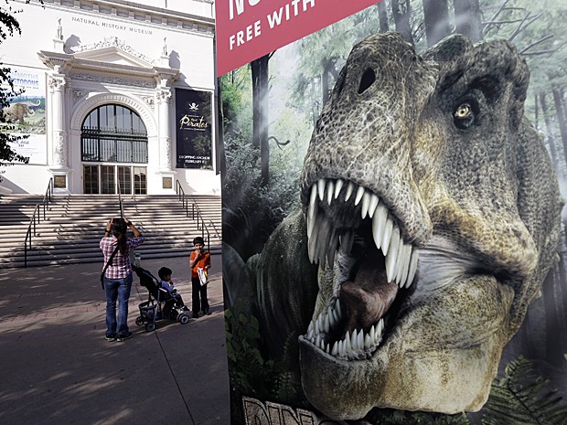 Museu de História Natural no Parque Balboa, em San Diego (Foto: Gregory Bull/AP)