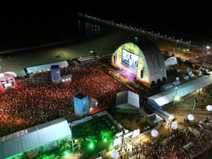 Abertura da Fifa Fan Fest em Fortaleza (Foto: Imagens Fifa)