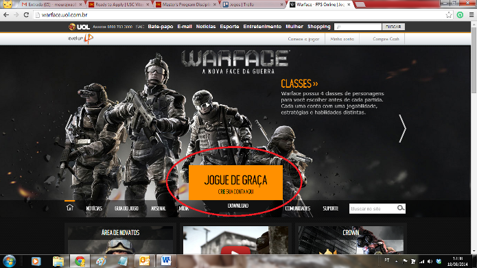 Warface: veja como criar uma conta no famoso FPS online gratuito Warface-criarconta-1