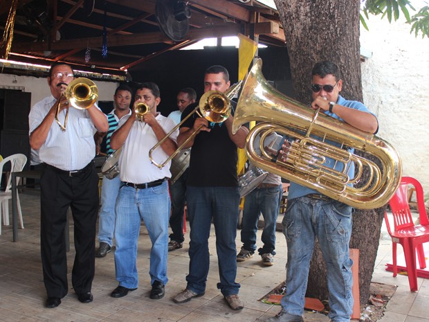 Banda Bandida é tradicional nas prévias do carnaval em Teresina (Foto: Gilcilene Araújo/G1)