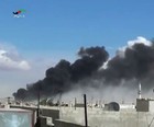 Rússia faz novos ataques aéreos na Síria (Centro de Prensa de Homs/AP)