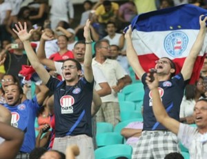 Torcida do Bahia - Fonte Nova (Foto: Reprodução / TV Bahia) Torcida do Bahia - Fonte Nova (Foto: Reprodução / TV Bahia)