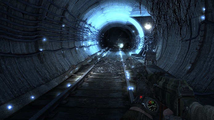 Em uma atmosfera sombria e imersiva, Metro 2033 coloca o jogador na perceptiva do protagonista do livro (Foto: Divulgação)