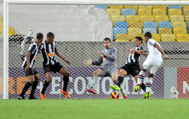 Gum gol Fluminense x Atlético-MG (Foto: André Durão / Globoesporte.com)