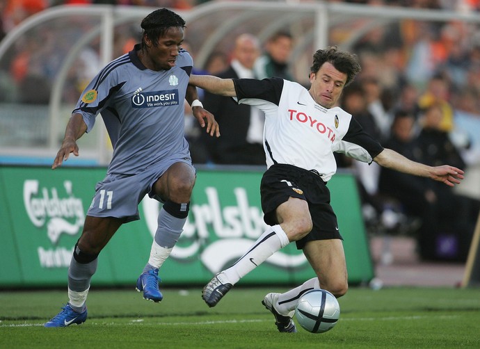 Drogba Olympique de Marselha 2004 (Foto: Getty Images)