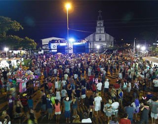 Carnaval de Pontal do Paraná (Foto: Euricles Macedo/ RPC TV)