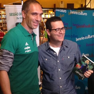 Fernando Prass Andrei Kampff Palmeiras (Foto: Rodrigo Faber)