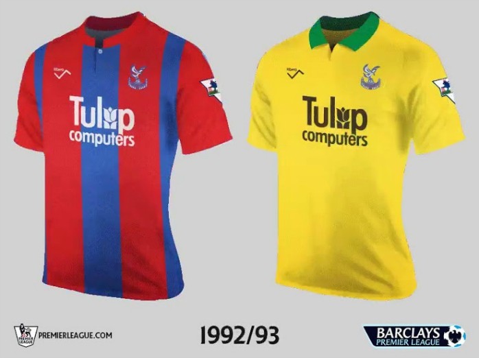 Crystal Palace Premier League Retrô