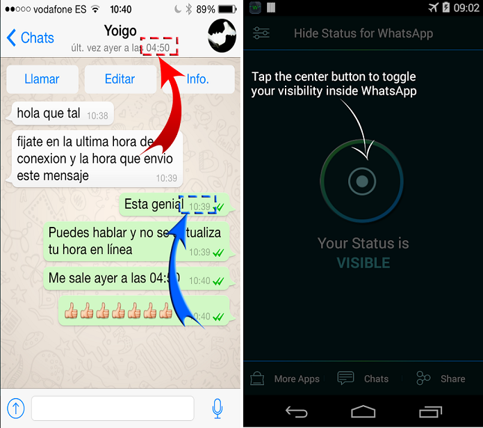 [Dica] Veja 5 apps Android para melhorar o WhatsApp e ‘turbinar’ o mensageiro Hide-whatsapp-status