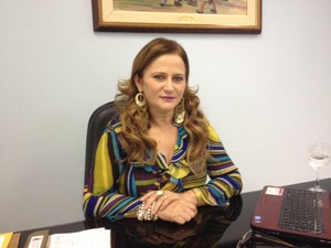 Elda Araújo, secretária estadual de educação (Foto: John Pacheco/G1)