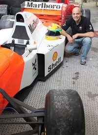 Adhemar Cabral - designer vai recriar carros de Senna (Foto: Divulgação)