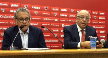 Carlos Miguel Aidar Ataíde Gil Guerreiro Júnior Chávare São Paulo (Foto: Alexandre Lozetti) Carlos Miguel Aidar Ataíde Gil Guerreiro Júnior Chávare São Paulo (Foto: Alexandre Lozetti)