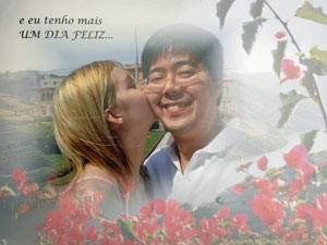 Em álbum de fotografia localizado no apartamento, Elize e Marcos registraram momentos do casal (Foto: Reprodução/Arquivo Pessoal)