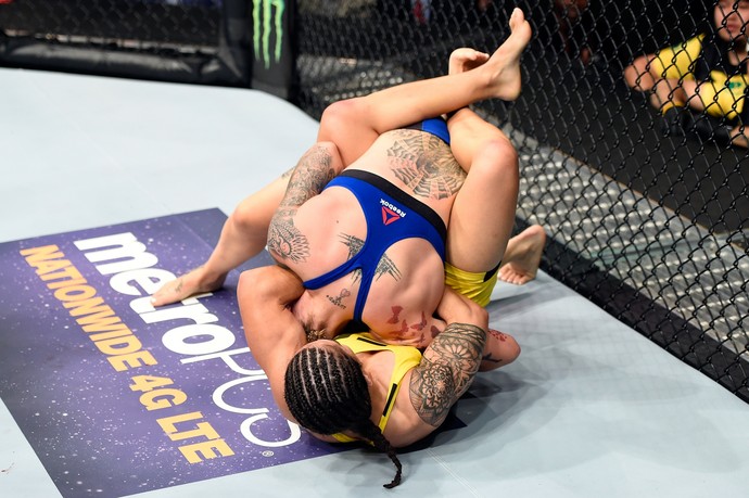 Jéssica Andrade, Jéssica Bate-Estaca, Joanne Calderwood, MMA, UFC 203 (Foto: Getty Images)