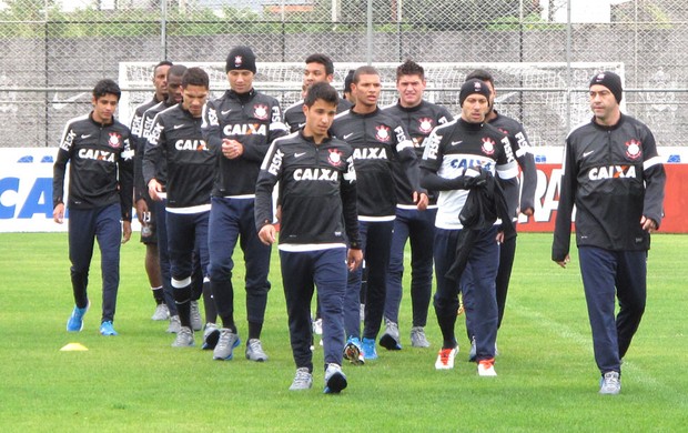 treino do Corinthians (Foto: Rodrigo Faber)