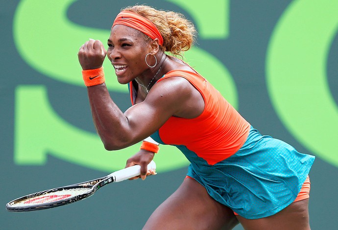 Serena Williams tênis contra Na Li Miami (Foto: Reuters)