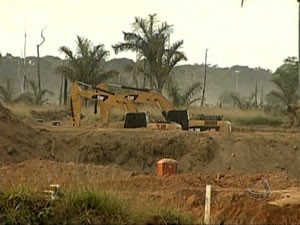 Homem é soterrado enquanto trabalhava em usina (Foto: Reprodução/TVCA)