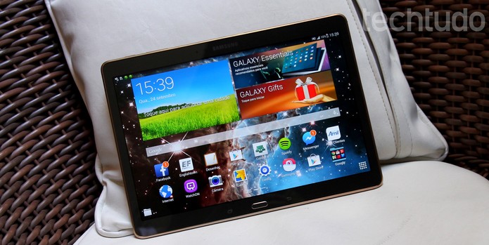 Samsung Tab S Review (Foto: Zíngara Lofrano/TechTudo) Samsung Tab S Review (Foto: Zíngara Lofrano/TechTudo)