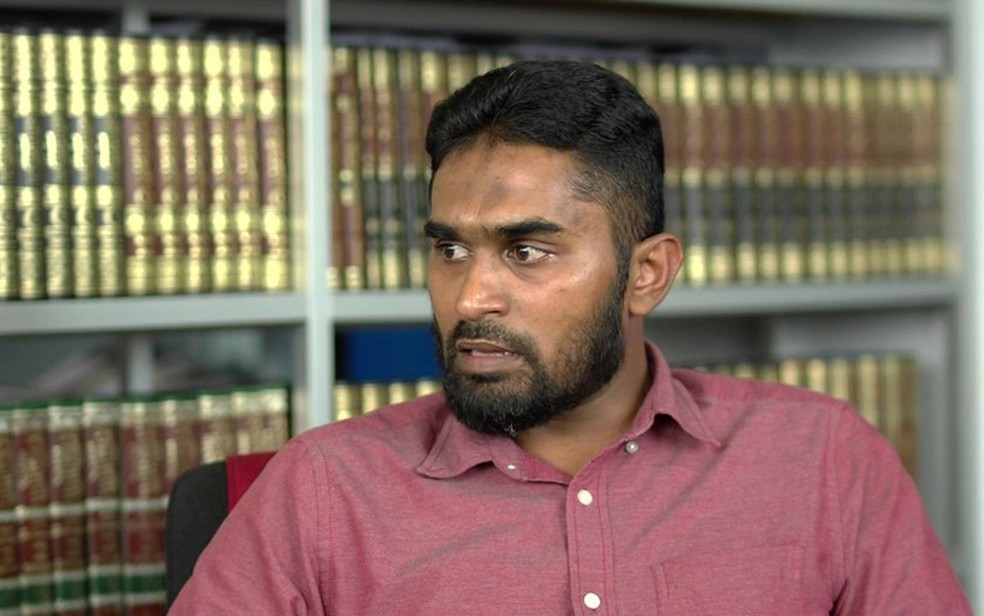 BM Arshad, tesoureiro do grupo Thawheed Jamaath, é contra estabelecer uma idade mínima para o casamento (Foto: BBC)