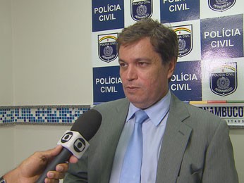 Delegado Erivaldo Guerra investigada dupla há dois meses. (Foto: Reprodução/ TV Globo)