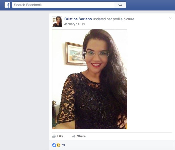 Ana Cristina Soriano era aluna do curso de Engenharia de Software, da Universidade Federal do Ceará. (Foto: Facebook/G/Reprodução)