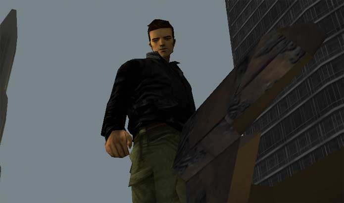 Claude de GTA 3 (Foto: Divulgação/Rockstar)