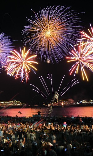 FOTOS: veja as comemorações 
de réveillon no Brasil e no mundo (Alexandre Durão/G1)