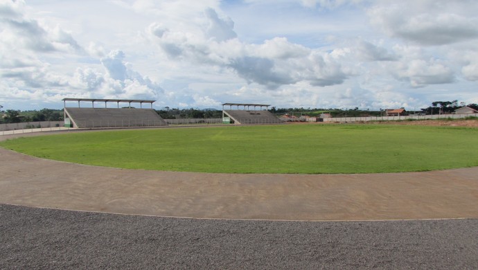 Estádio de Cacoal da Vila Olímpica (Foto: Romeu Moreira/Arquivo pessoal)