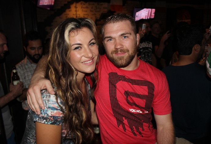 Miesha Tate e Bryan Caraway UFC MMA (Foto: Adriano Albuquerque)