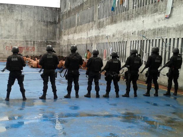 Presídio de Parnamirim (Foto: Divulgação/Polícia Militar do RN)