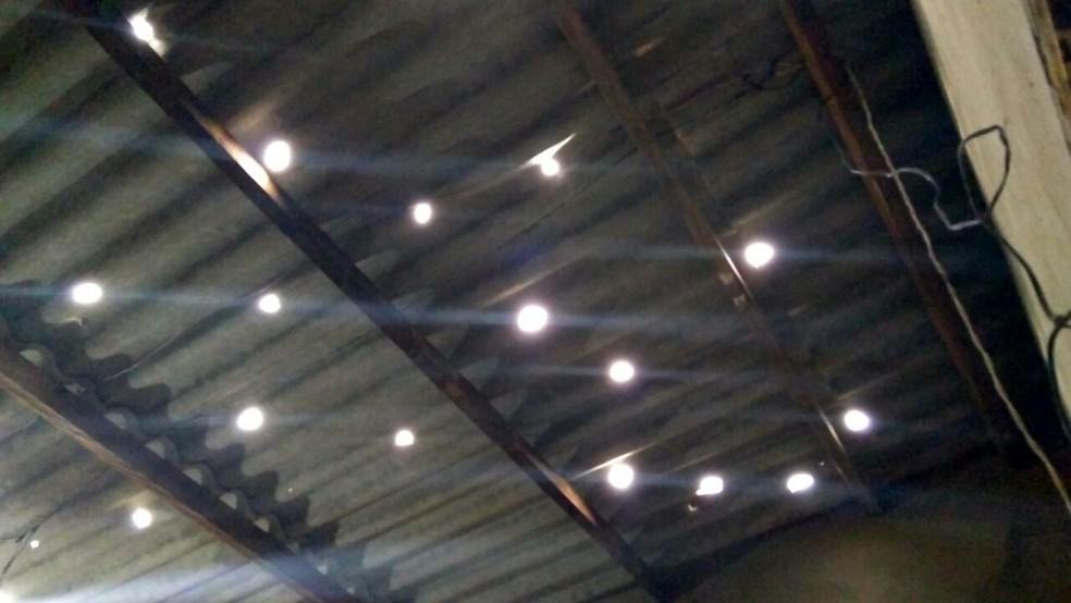 Temporal de granizo danificou residências em Dracena (Foto: Assessoria de Comunicação/Prefeitura de Dracena)