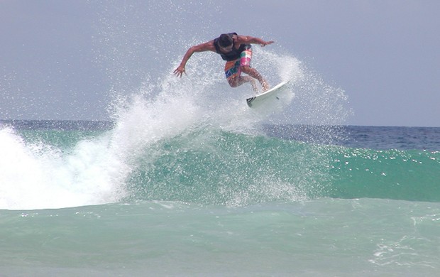 jano belo, surfista paraibano na Califórnia (Foto: Divulgação)