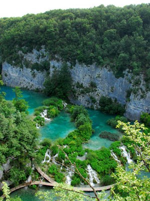 Parque Nacional Lagos de Plitvice, na Croácia (Foto: Creative Commons/Nina Bosanac)