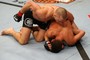 St-Pierre 'cala boca' de Diaz e mantém o cinturão do UFC (Agência Getty Images)