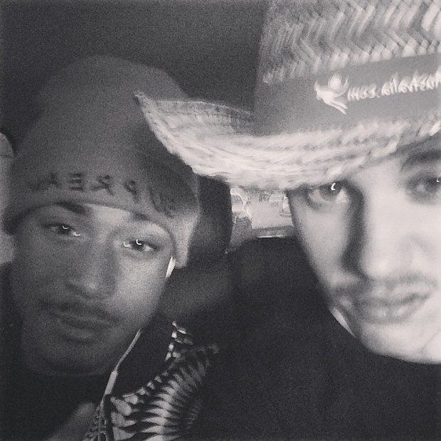 Justin Bieber e amigo (Foto: Reprodução/ Instagram)