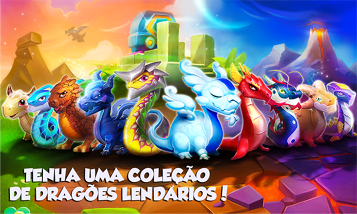 Dragon Mania é um game para Windows Phone onde usuário deve criar dragões (Foto: Divulgação/Windows Phone Store)