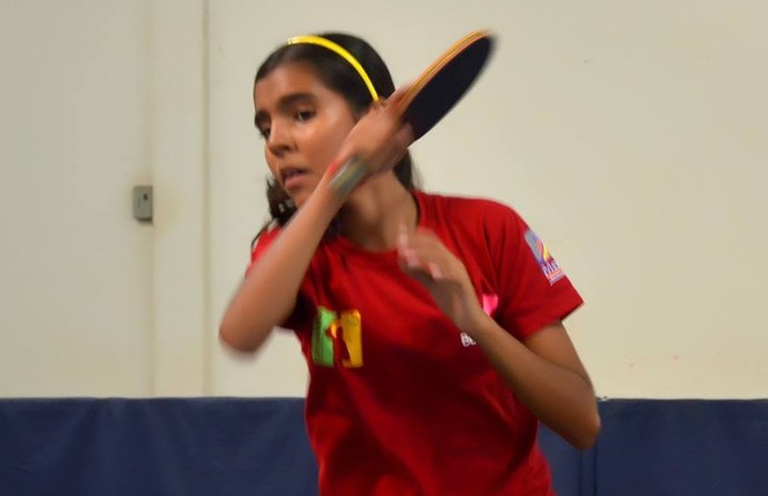 Mesa-tenista Lívia Lima vai disputar seletiva em SP (Foto: Divulgação/Top Spin)