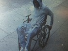 NY tenta identificar ladrão que roubou banco em cadeira de rodas