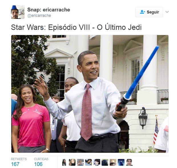Comentários sobre o novo Star Wars (Foto: Reprodução/Twitter)