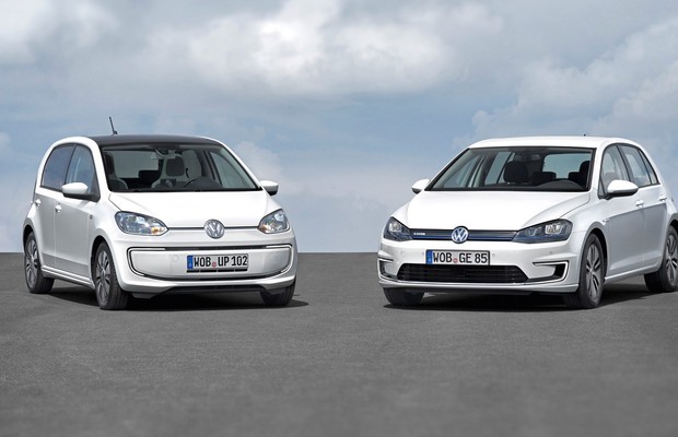Volkswagen e-up! e Volkswagen e-Golf (Foto: Volkswagen)