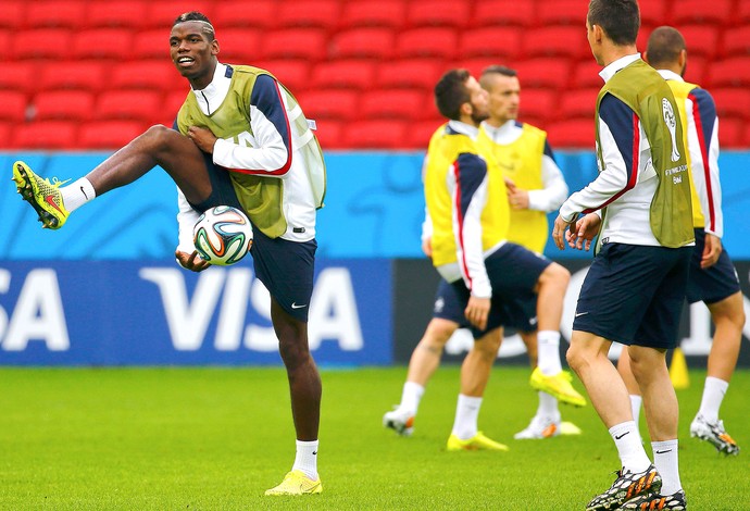 Pogba Training France Beira Rio (Photo: Reuters)